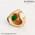 14731 Fashion jewelry finger rings, women's 18k gold zircon rings single stone designs